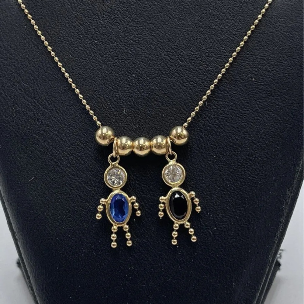 14k real solid gold necklace